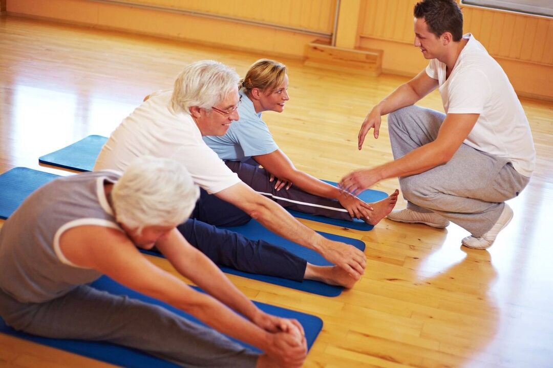 Terapeitiskā vingrošana mugurkaula osteohondrozei